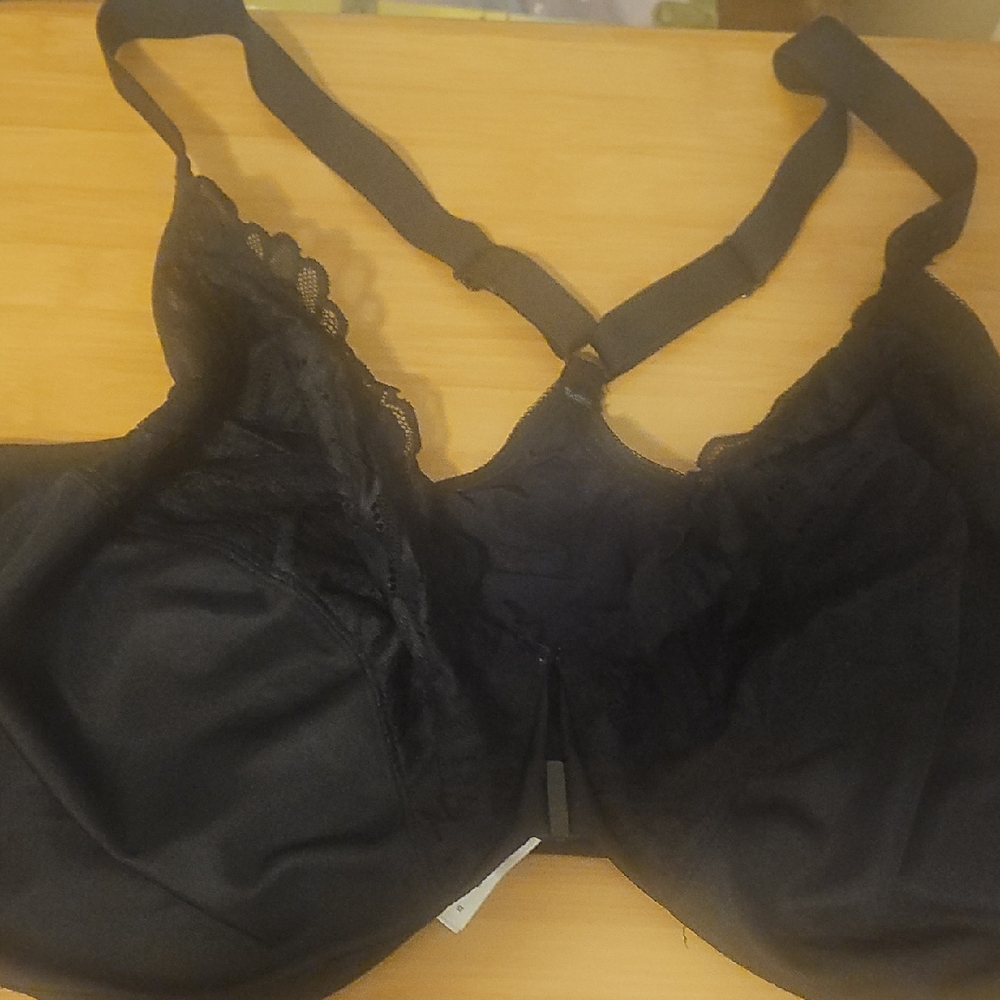 Elegant Black Lace Bra